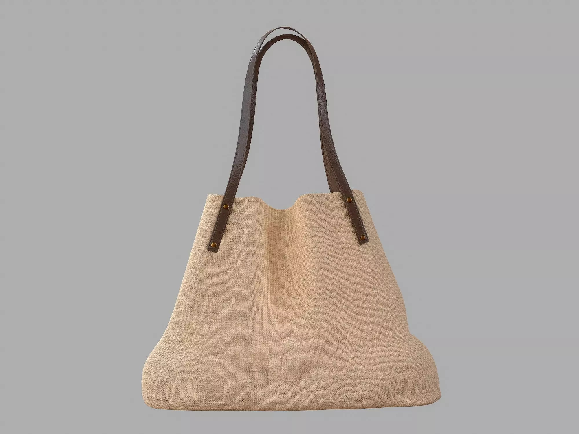Shopper Handbag Free low-poly 3D model_0