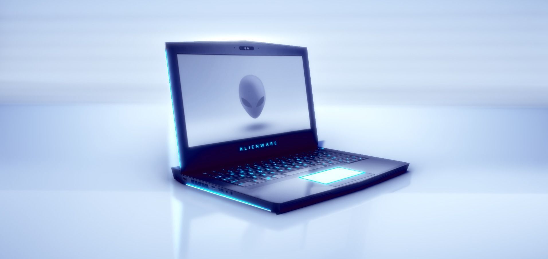 3D model Alienware Laptop VR / AR / low-poly | CGTrader
