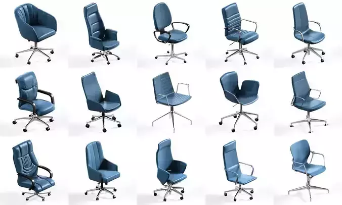 15 office chair pack collection