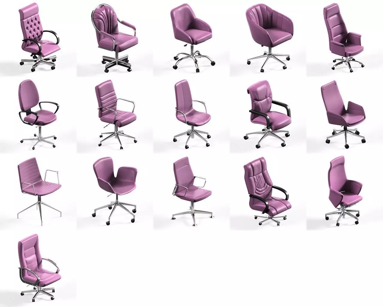 15 office chair pack collection _0