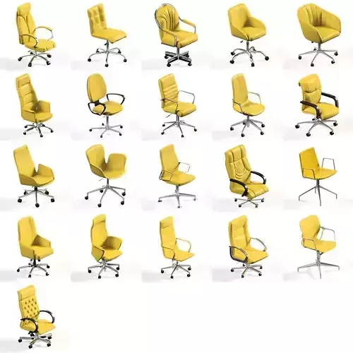 21 office chair pack collection 