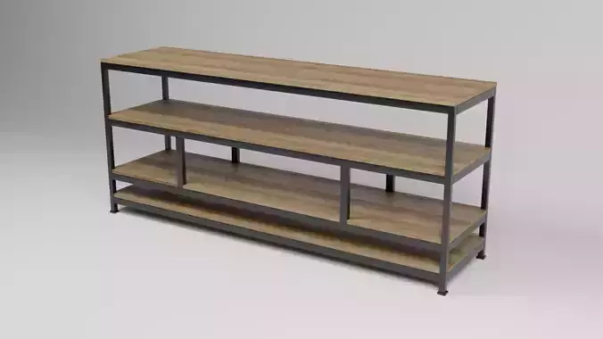 tv stand industrial