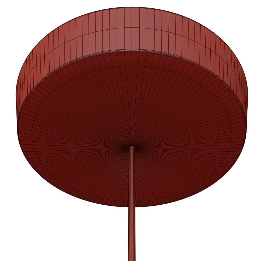 Flat Hanging Lamp by Vibia 3D model_5