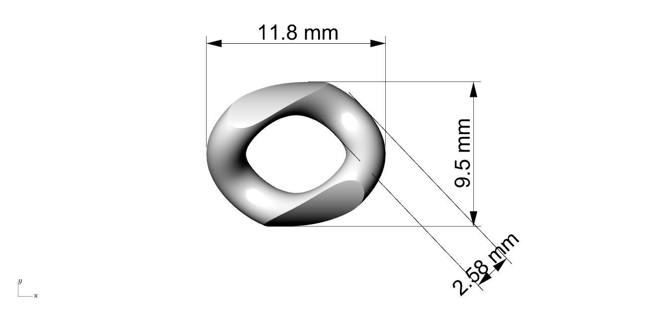 Chain Bracelets 26 3D print model_8