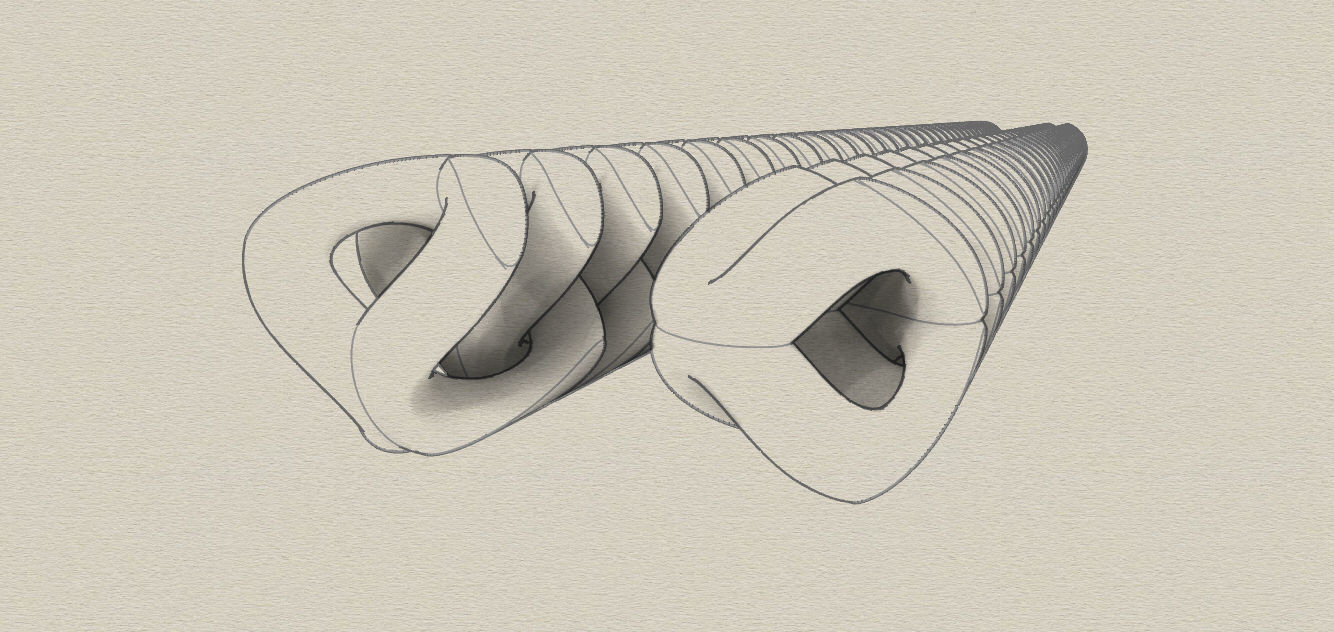 Chain Bracelets 26 3D print model_15