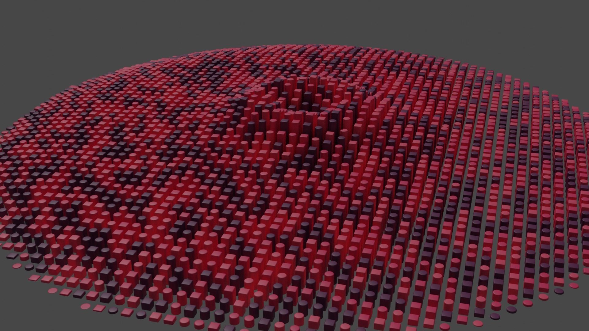 Grid Abstract Background 24 3D model_14