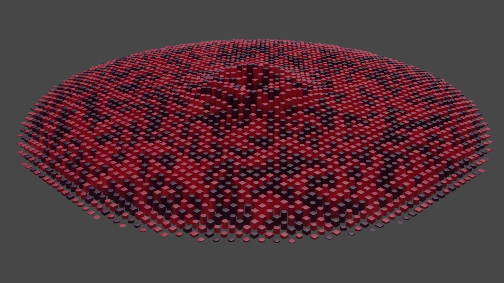 Grid Abstract Background 24 3D model_4