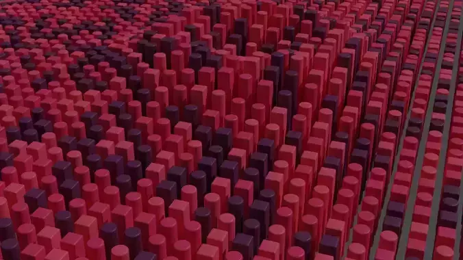 Grid Abstract Background 24 3D model