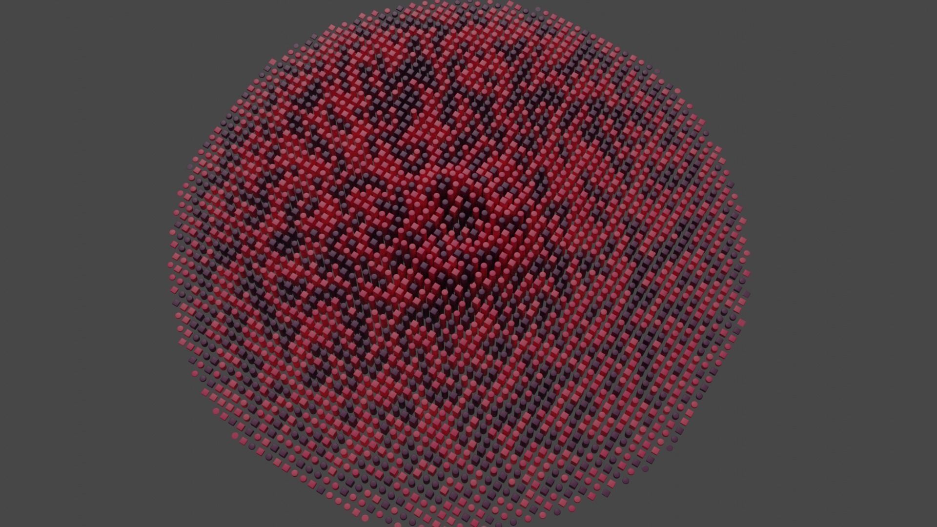 Grid Abstract Background 24 3D model_16