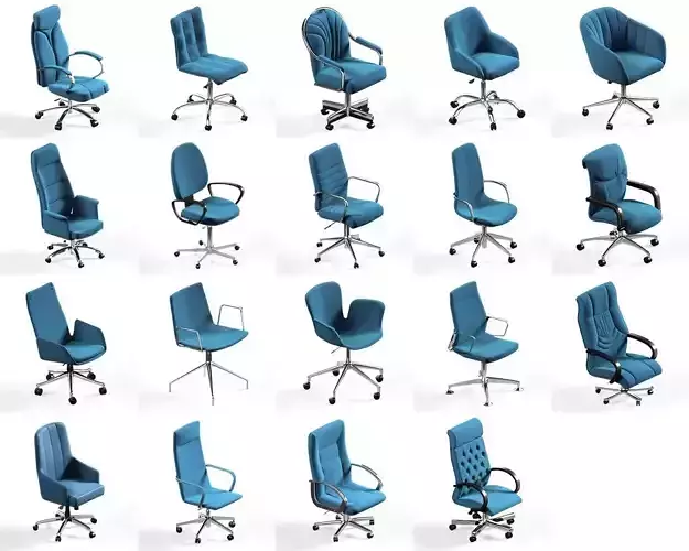17 office chair pack collection