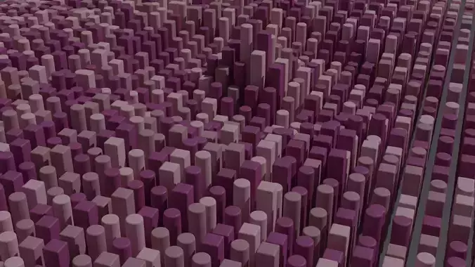 Grid Abstract Background 22 3D model