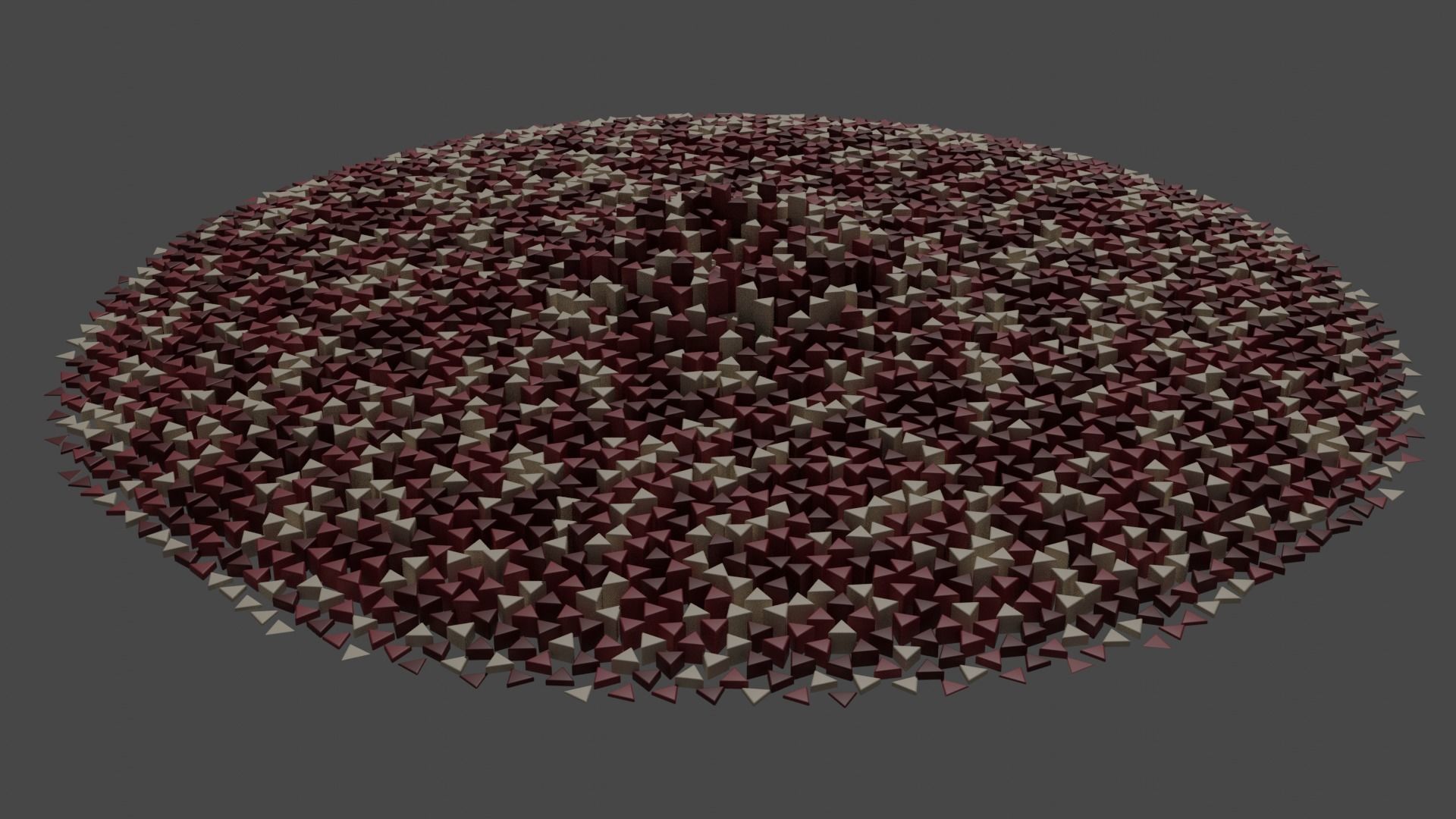 Grid Abstract Background 19 3D model_4