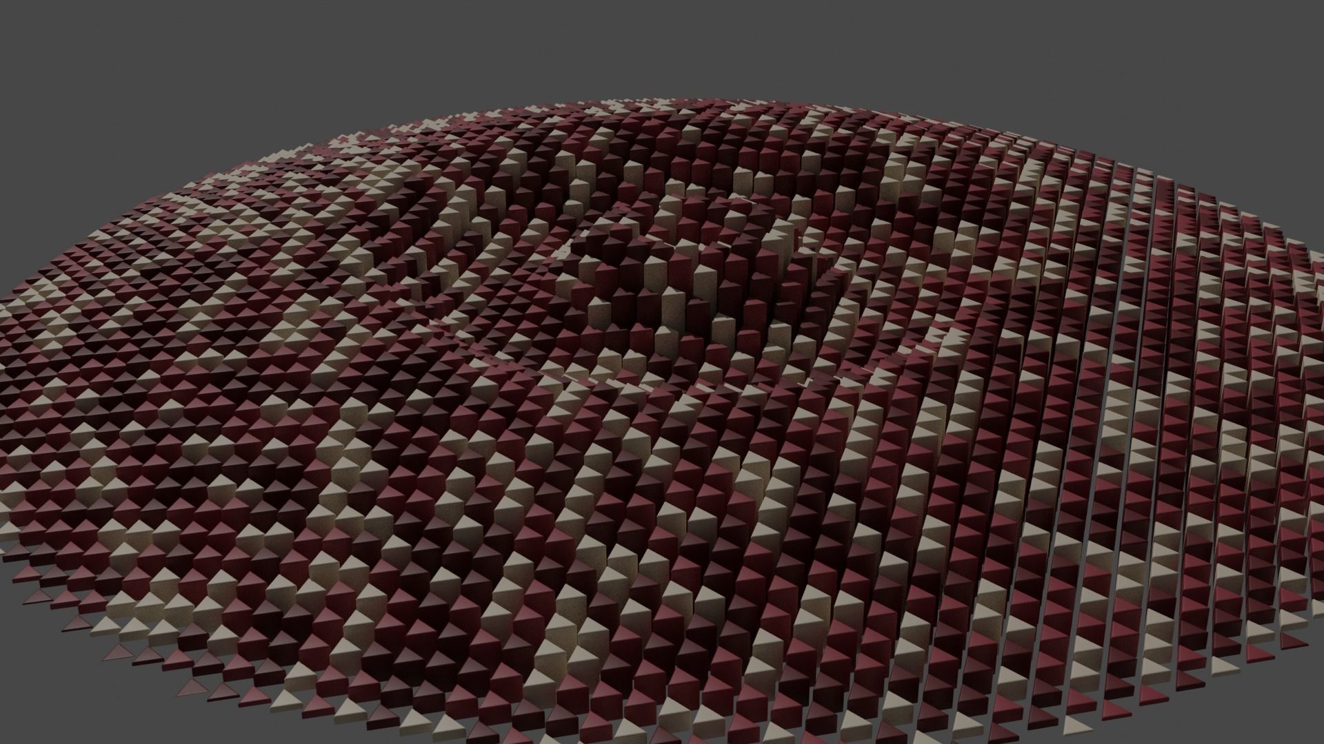 Grid Abstract Background 15 3D model_14