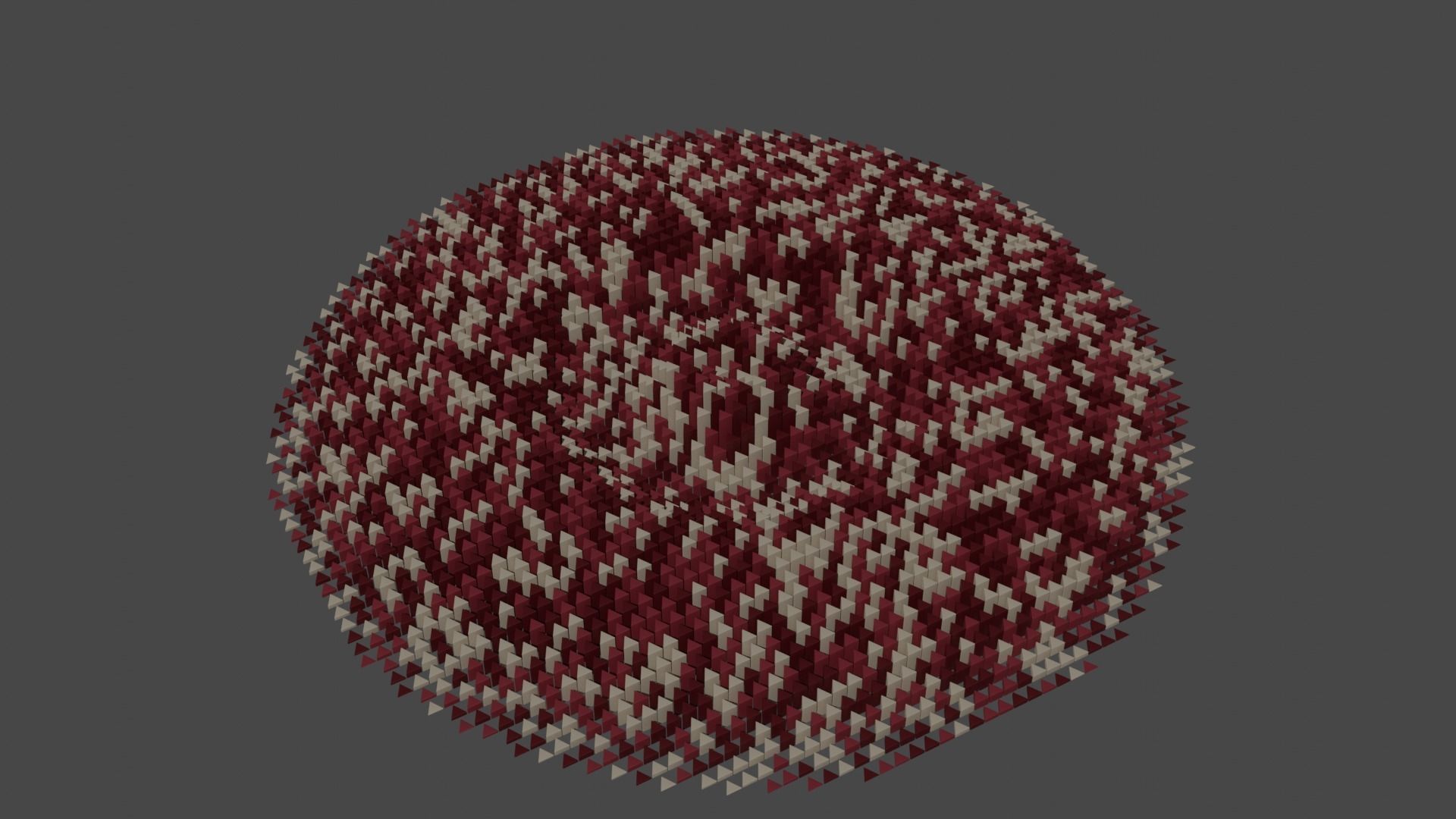 Grid Abstract Background 15 3D model_17