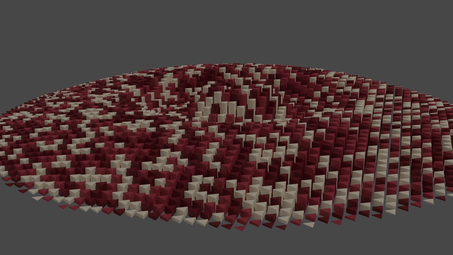 Grid Abstract Background 15 3D model_9