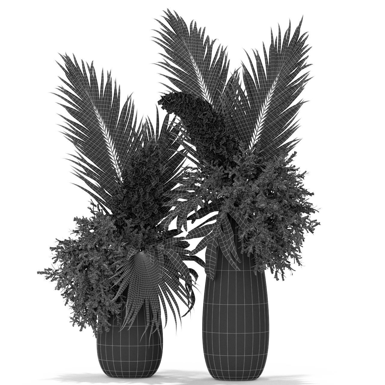 Bouquet 08 3D model_4