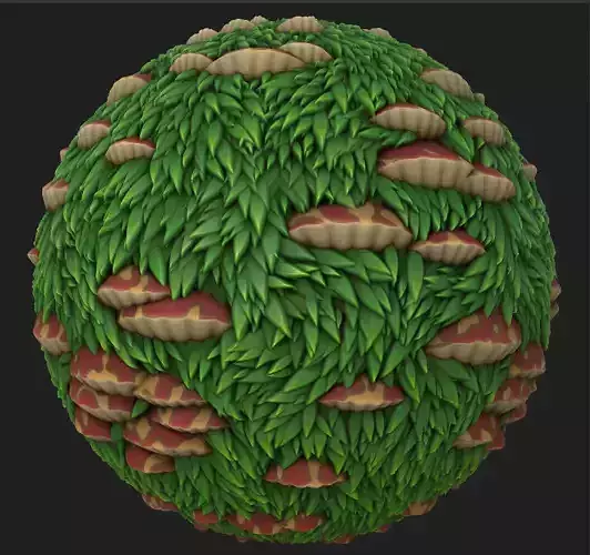 Mushroom Wall Texture