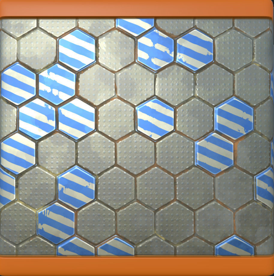 Sci-Fi Shapes Texture_3