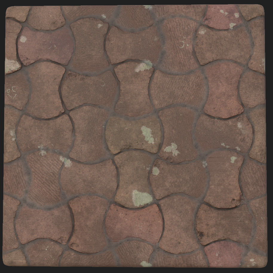 Sidewalk stone ball Texture_2
