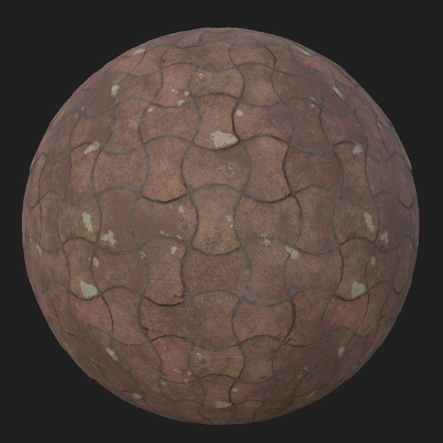 Sidewalk stone ball Texture_1