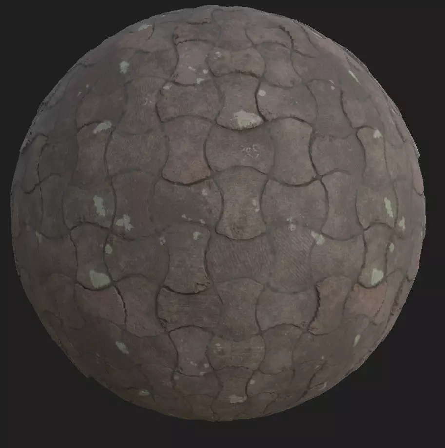 Sidewalk stone ball Texture_0
