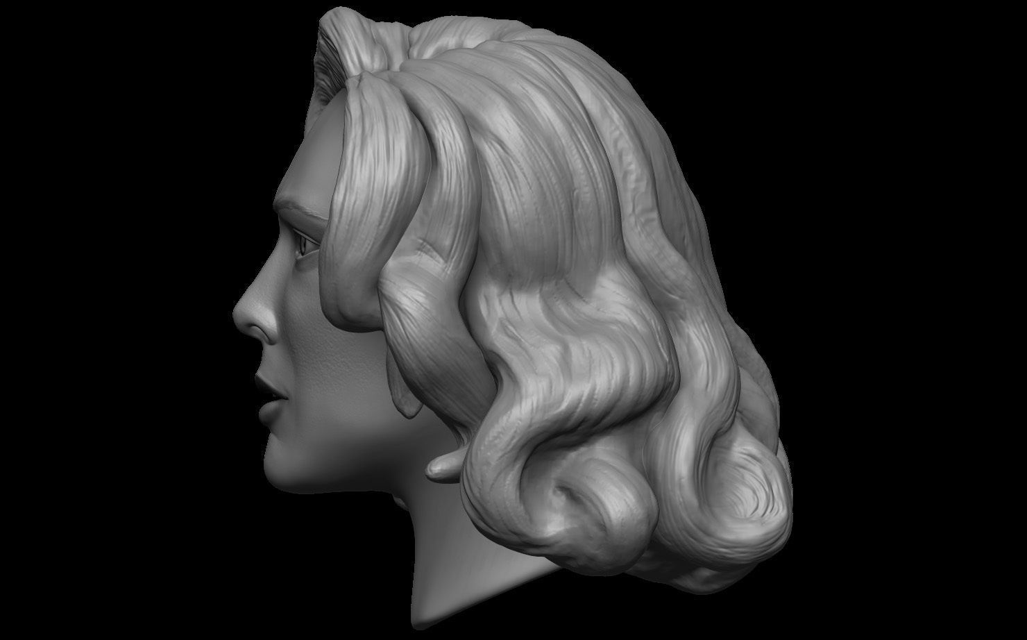 Wanda Maximoff - Scarlet Witch - Elizabeth Olsen 3D model_8