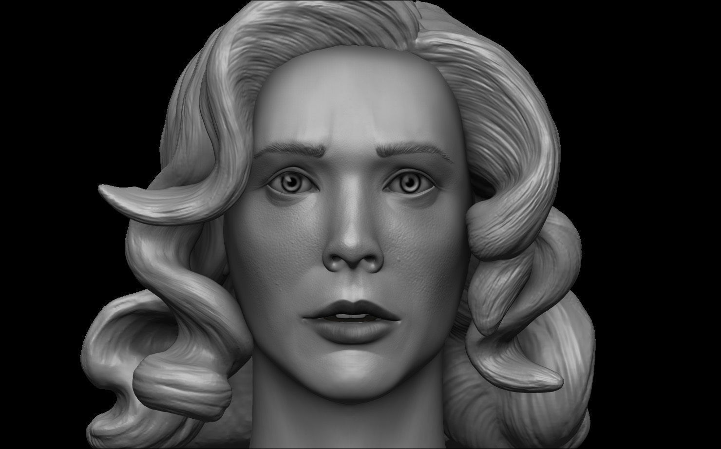 Wanda Maximoff - Scarlet Witch - Elizabeth Olsen 3D model_1