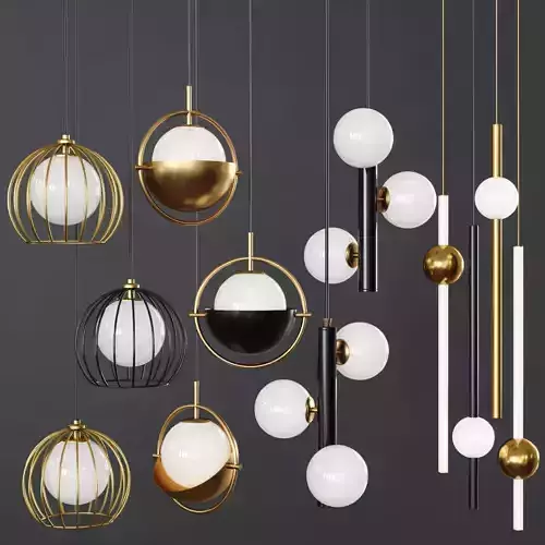 Pendant lights set 050