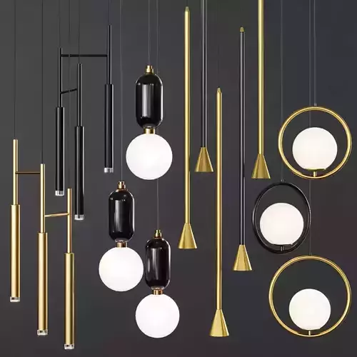 Pendant lights set 051