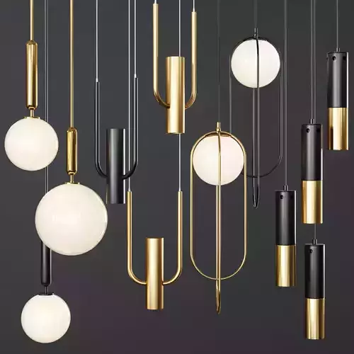 Pendant lights set 053