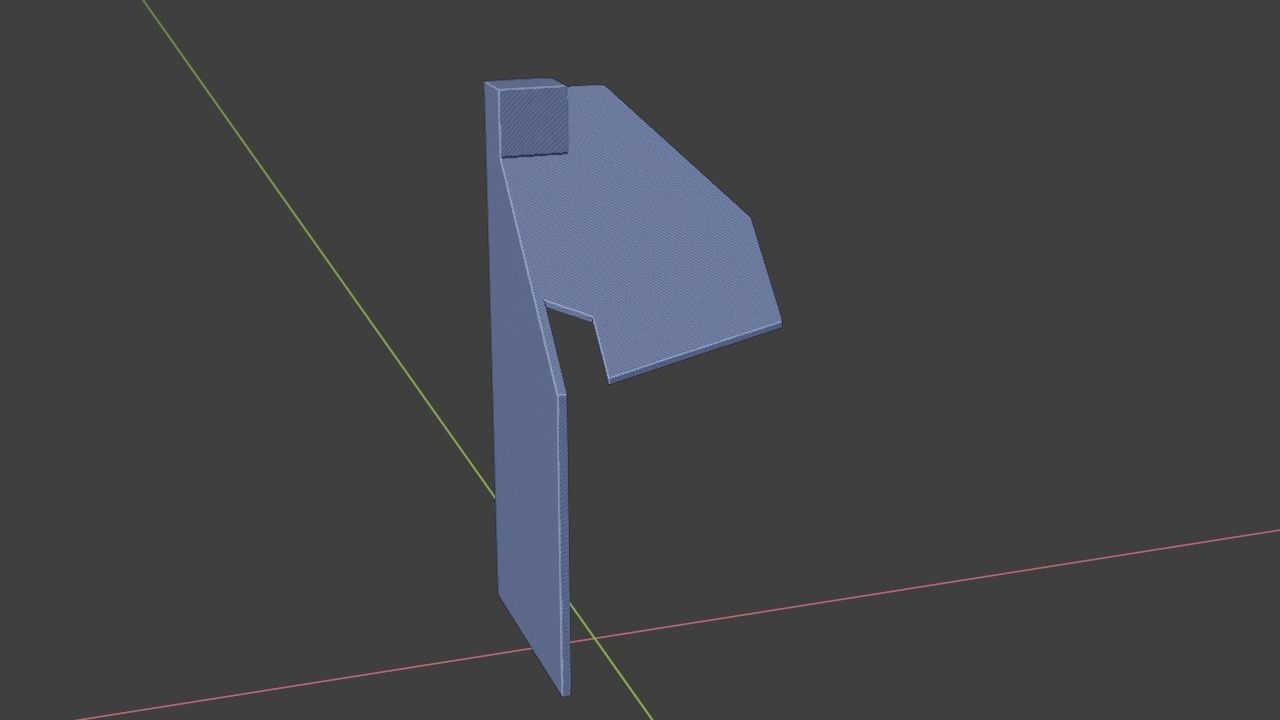 F16 Right Auxiliary Pedestal 3D model_4