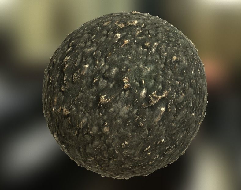 Asphalt PBR Texture