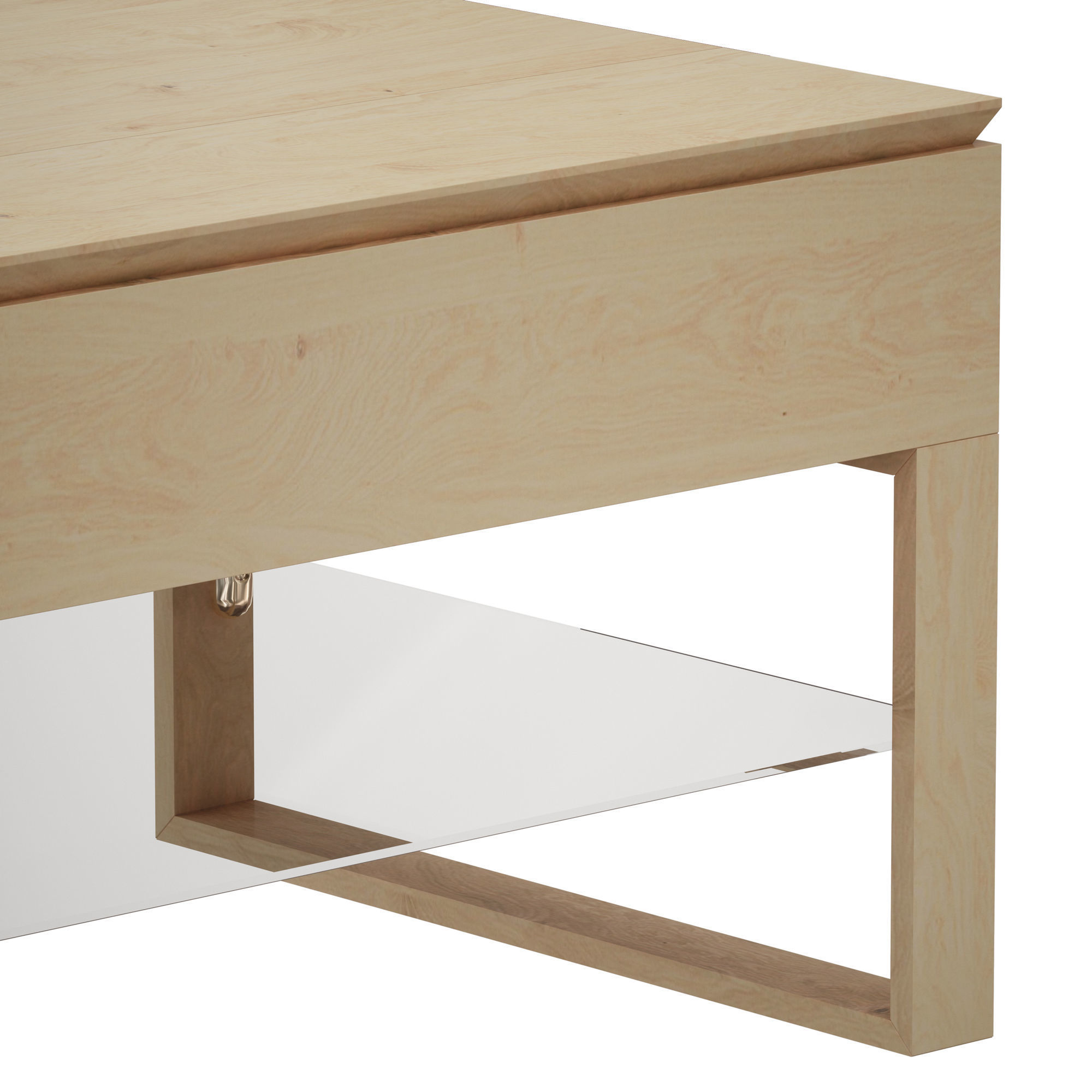 Falster Lift-Top Coffee Table Crate and Barrel 3D model_11