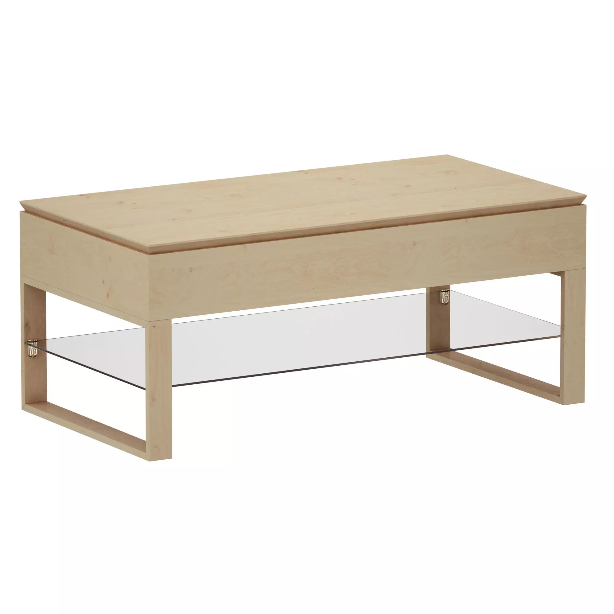 Falster Lift-Top Coffee Table Crate and Barrel 3D model_0