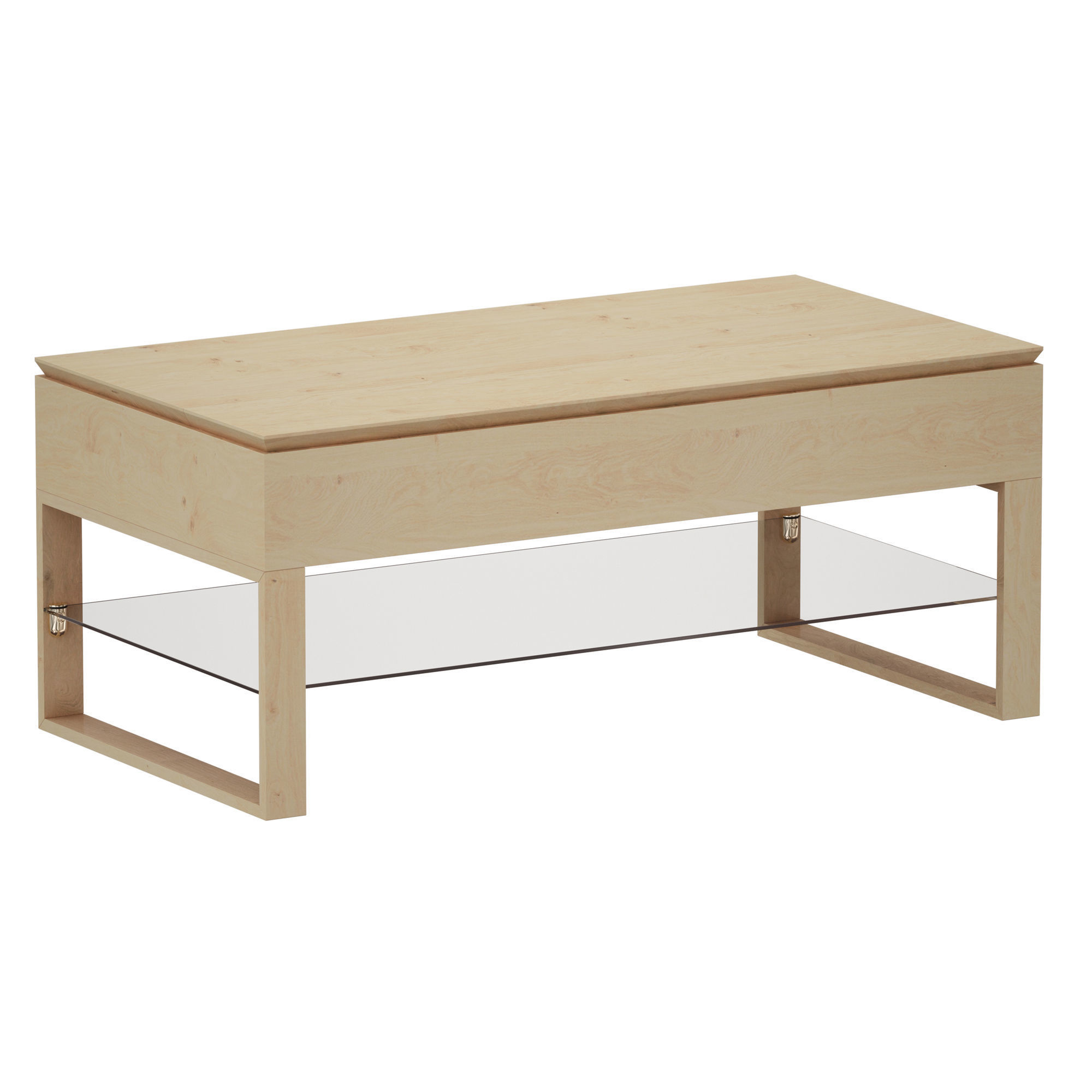 Falster LiftTop Coffee Table Crate and Barrel 3D model CGTrader