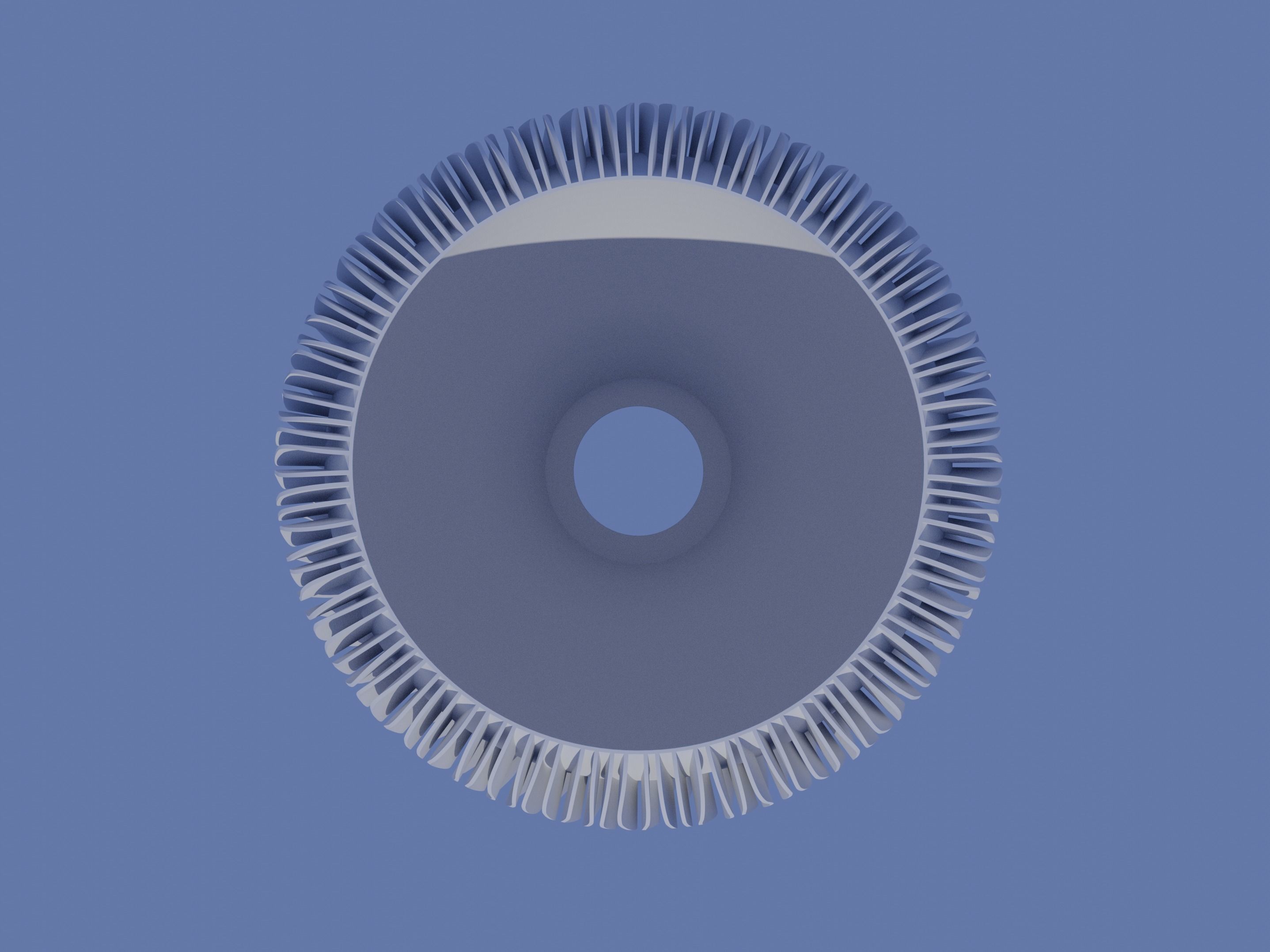 Lampshade - NATURE MUSHROOM - table or pendant lamp - E27 mount 3D print model_6