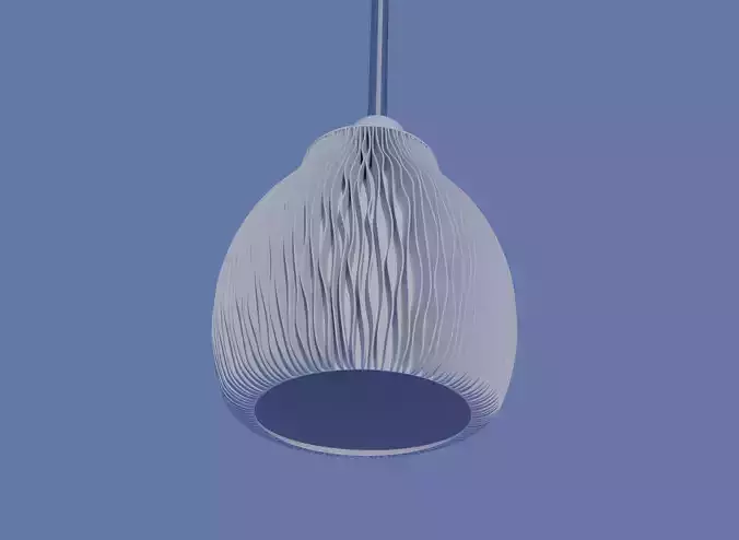 Lampshade - NATURE MUSHROOM - table or pendant lamp - E27 mount 3D print model
