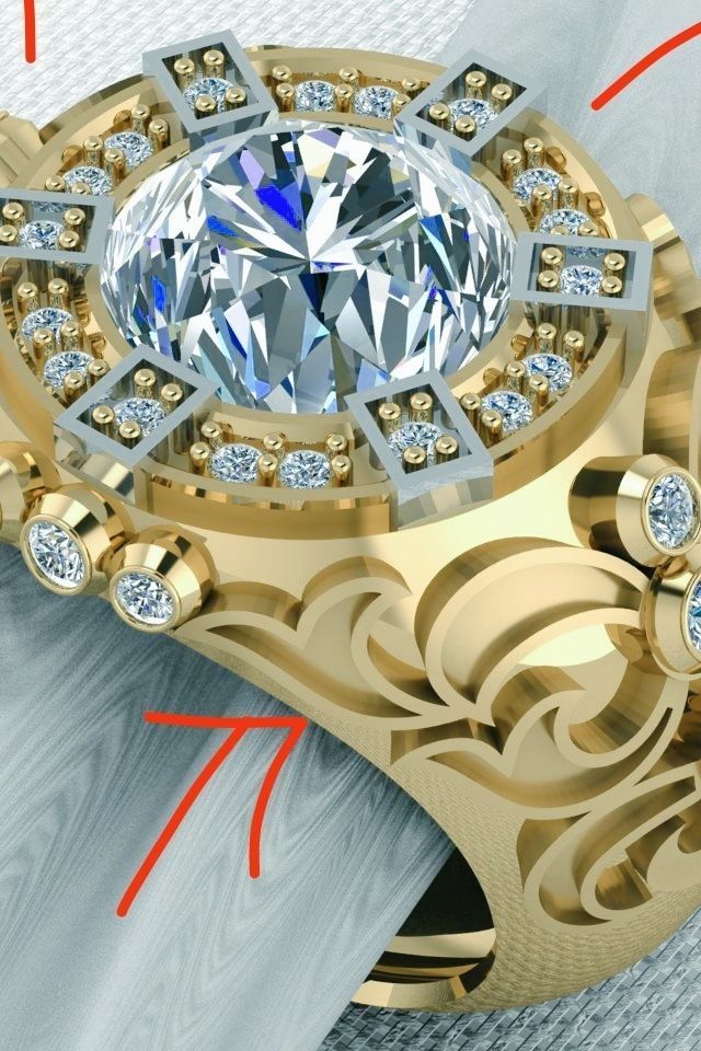 ring men 3D print model_4