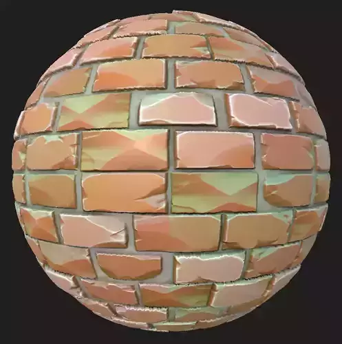 Stylized Bricks Wall Texture