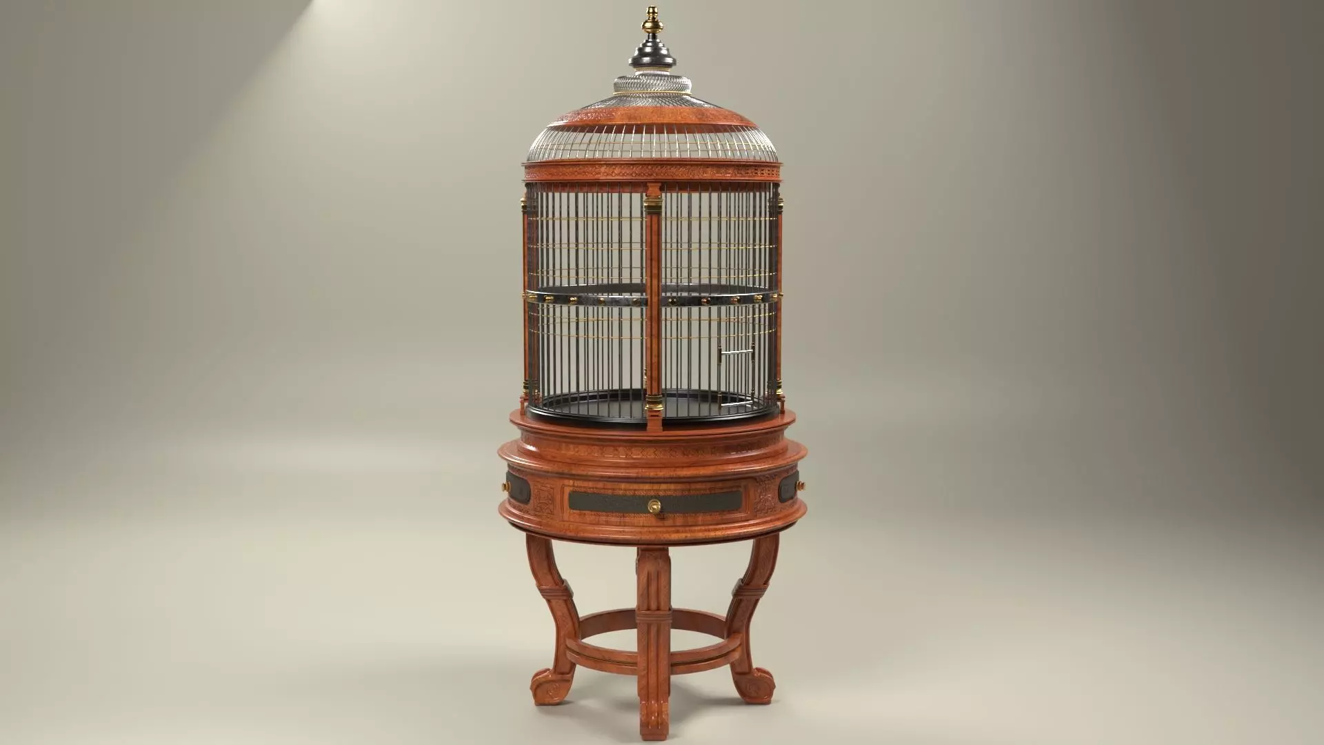 bird cage 3D model