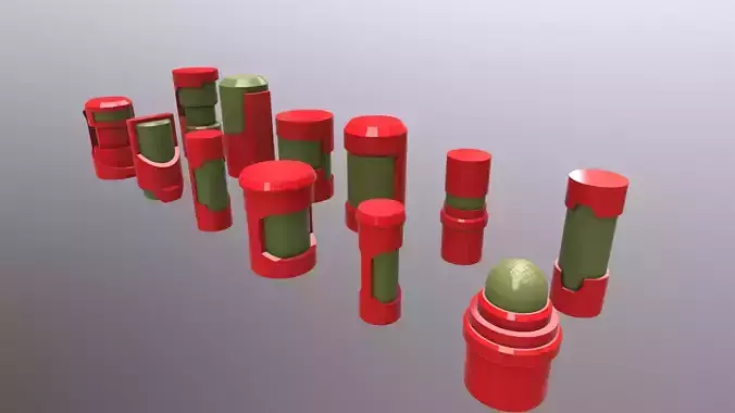 12 Sci-Fi Capsule Models Kit