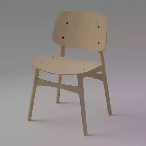 Soborg Wood base chair