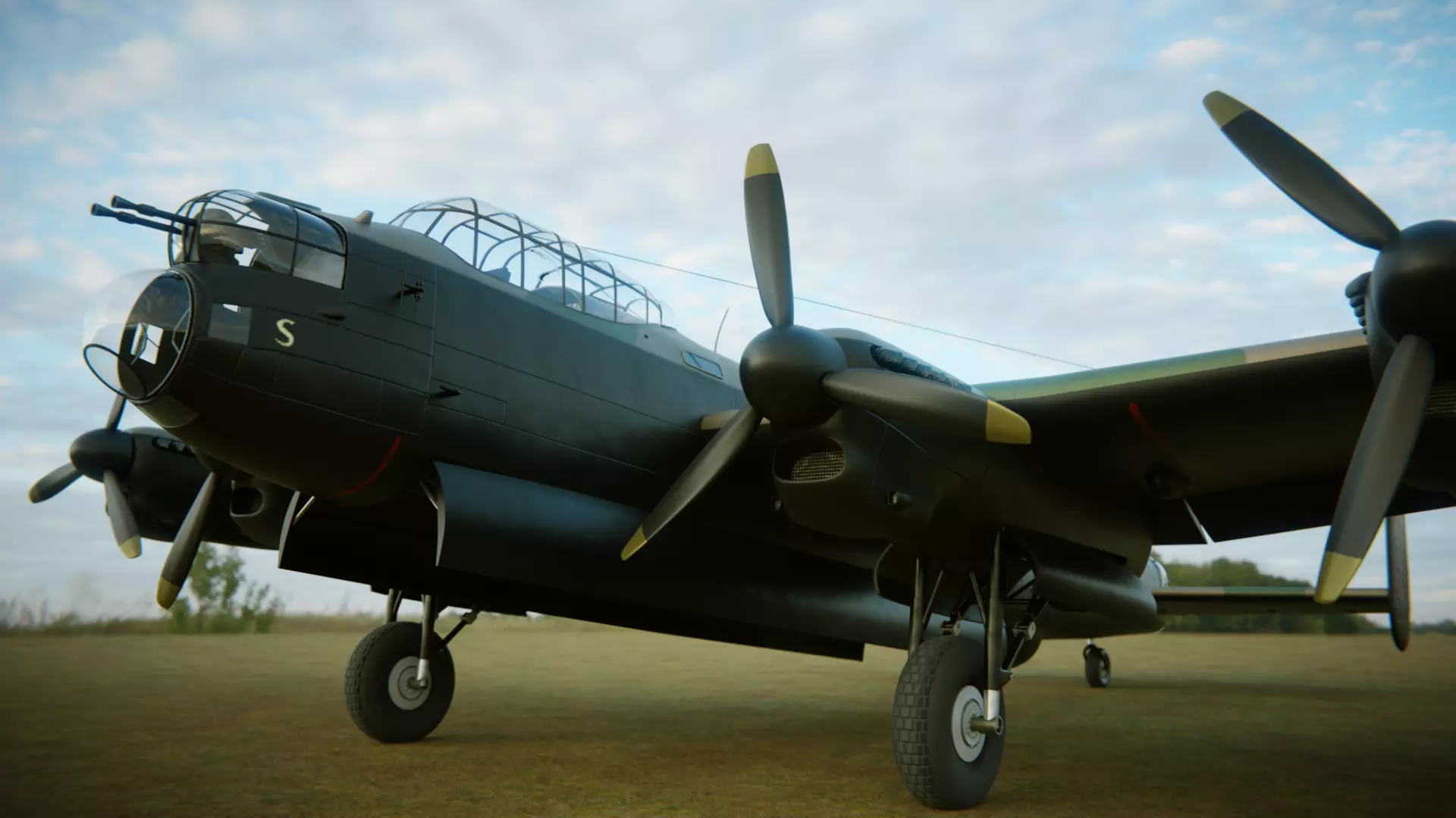 Avro Lancaster B mk1  3D model_0