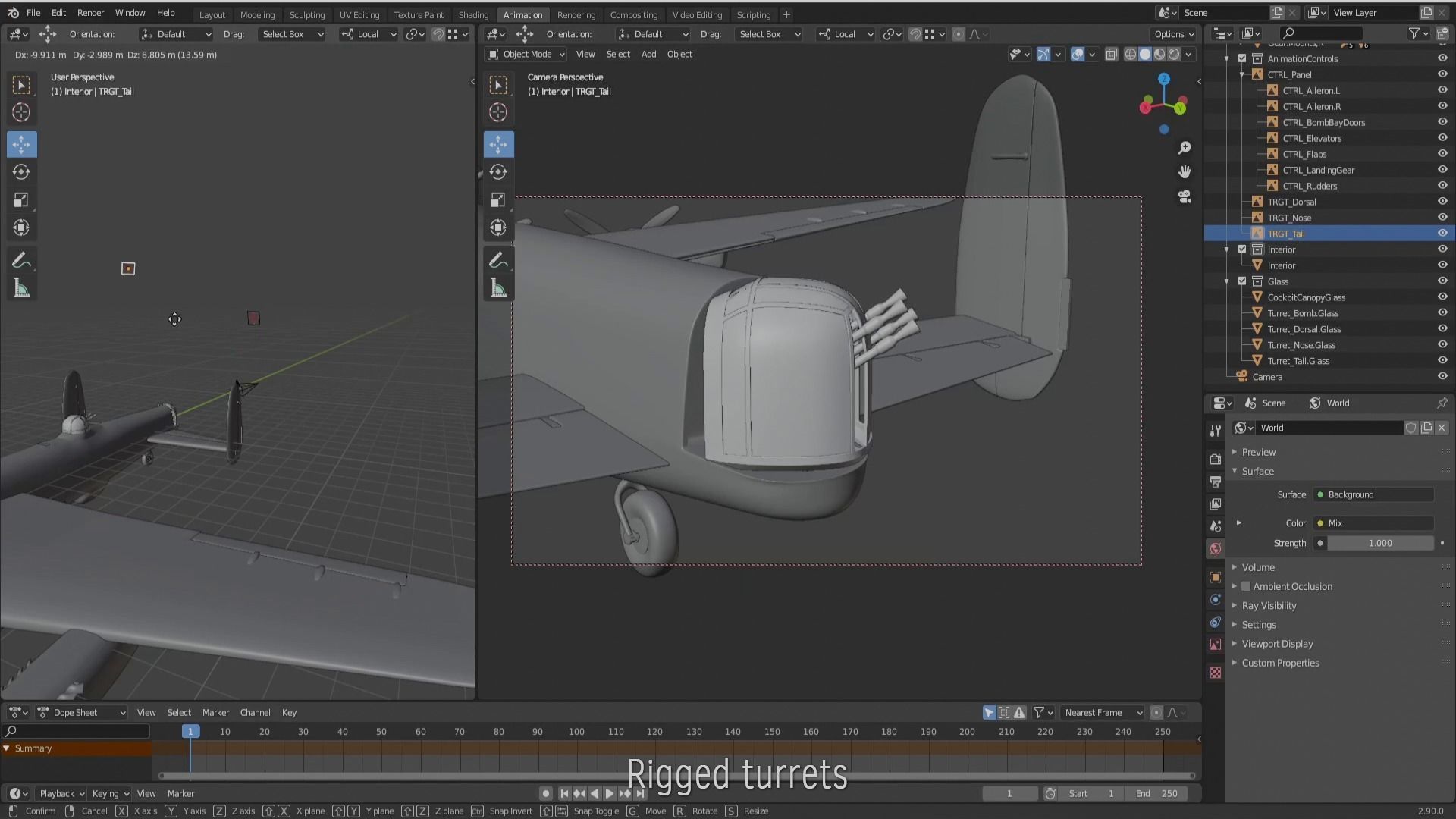 Avro Lancaster B mk1  3D model_23