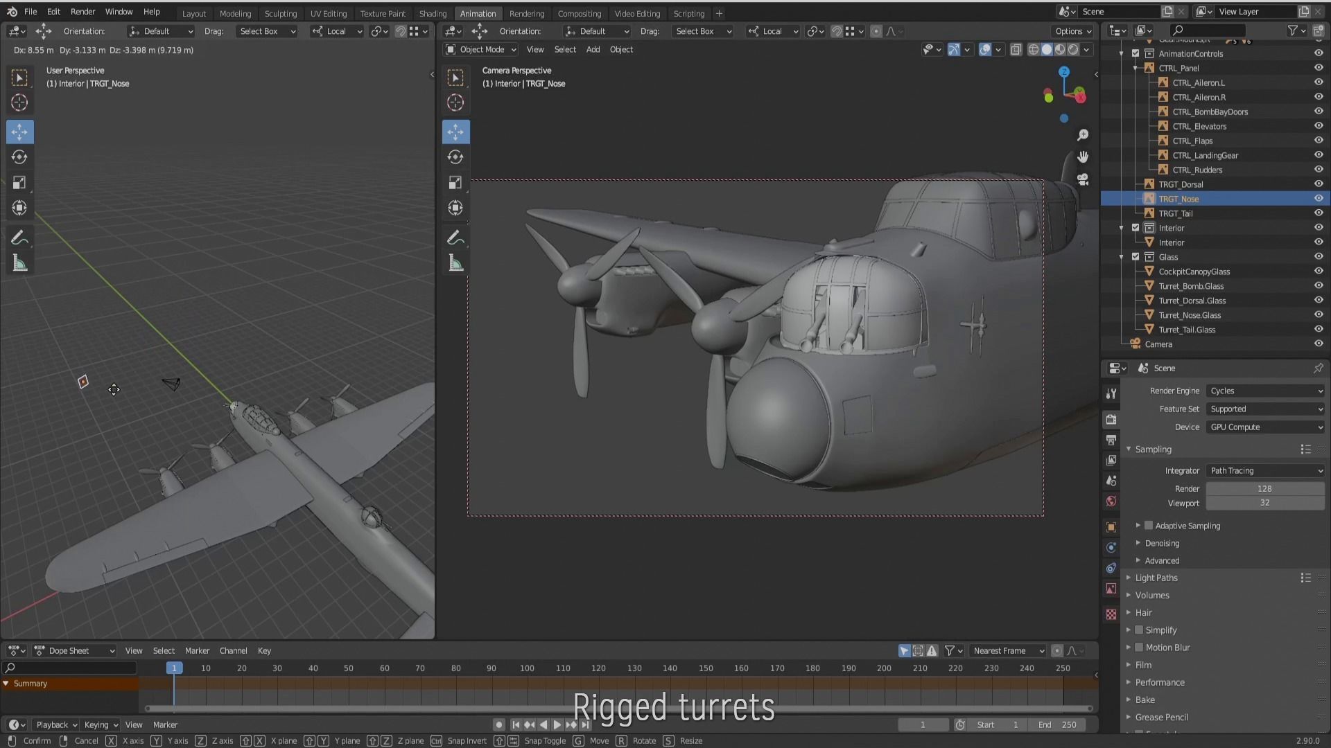 Avro Lancaster B mk1  3D model_20