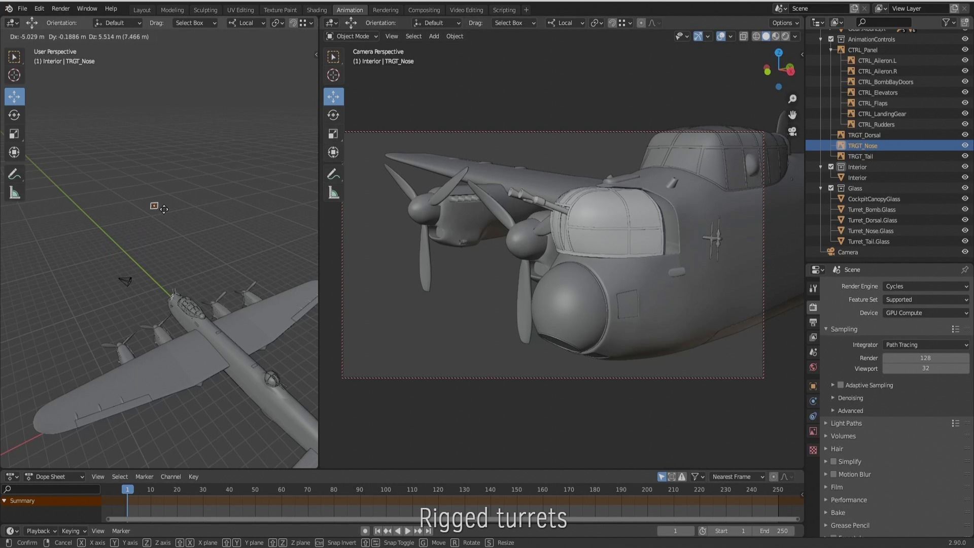 Avro Lancaster B mk1  3D model_19