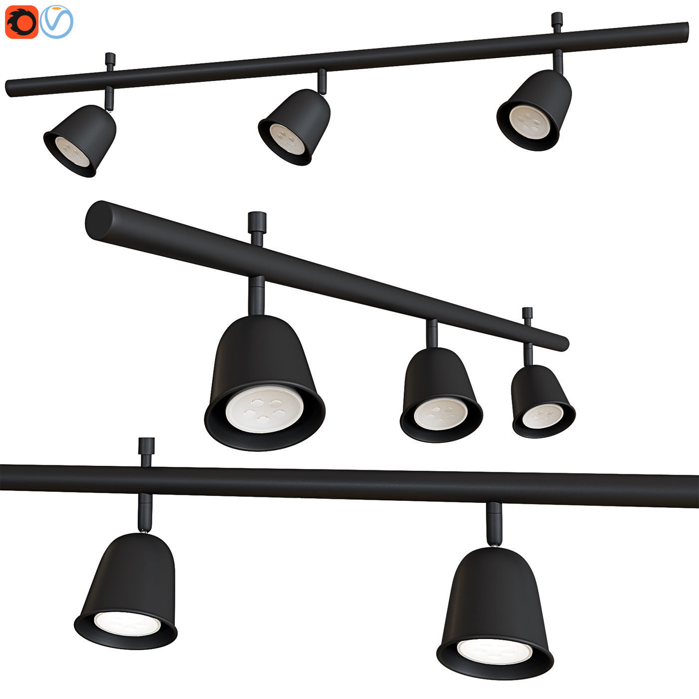 SKURUP Ceiling bus 3D model_2