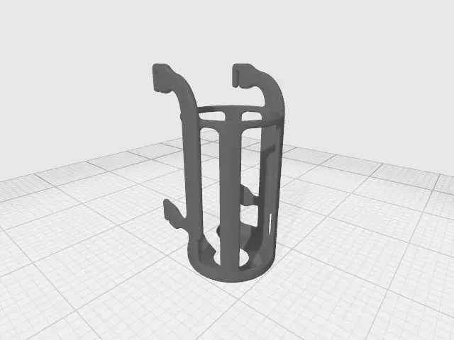 Pet Water Bottle Holder 3D print model_0