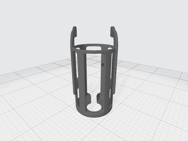 Pet Water Bottle Holder 3D print model_1