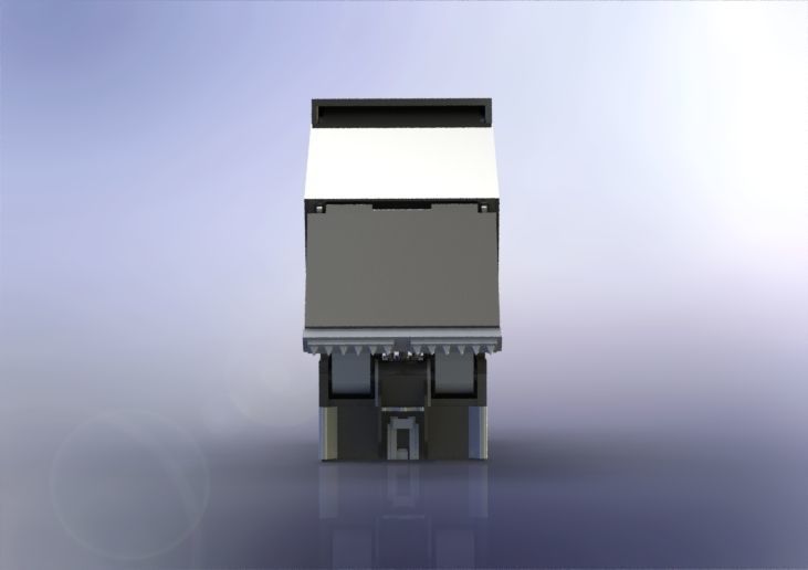 LTCC Longwall Top Coal Caving Machine Model 3D print model_3